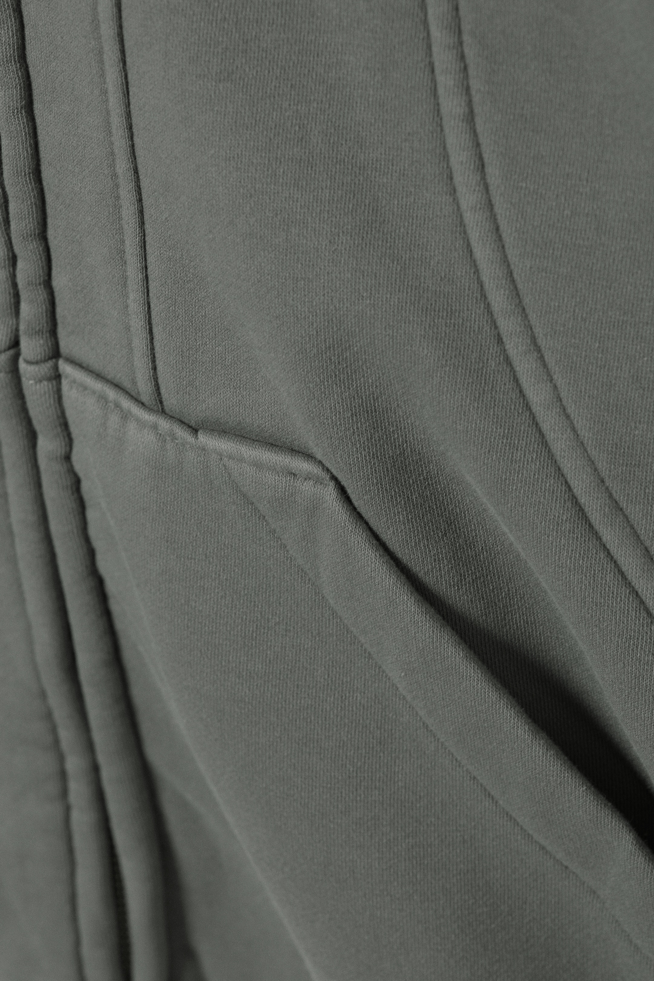 Grösseres Bild ansehen: Locker geschnittener Zip-Hoodie mit Panelnähten - Grau - HERREN | H&M CH 6