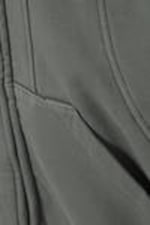 Grijs - Hoodie met geblokte rits - Loose Fit - 5