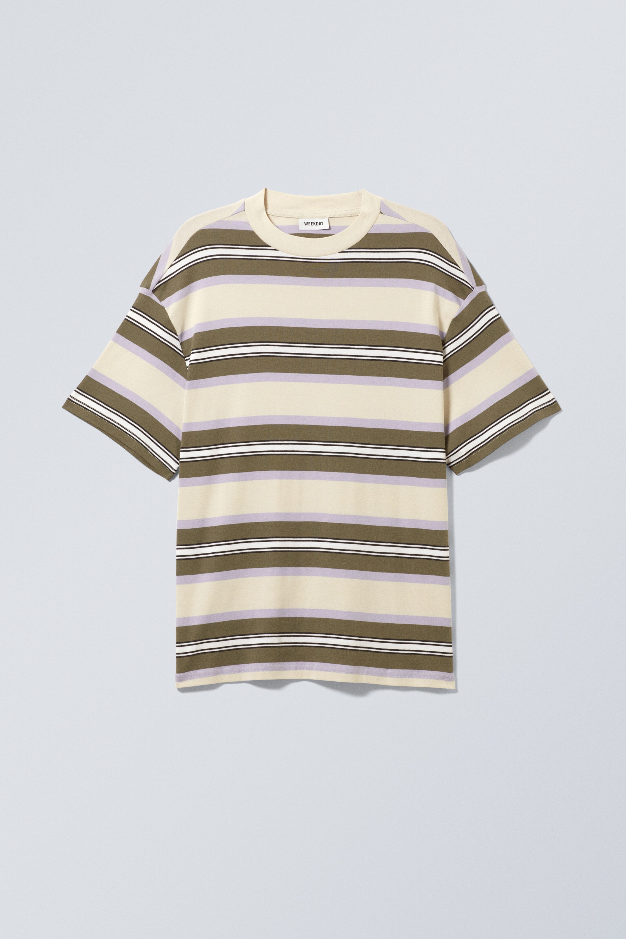 Striped Mole - Great Striped Heavyweight T-shirt - 0