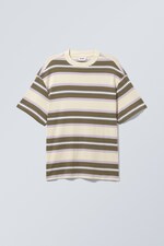 Striped Mole - Great Striped Heavyweight T-shirt - 0