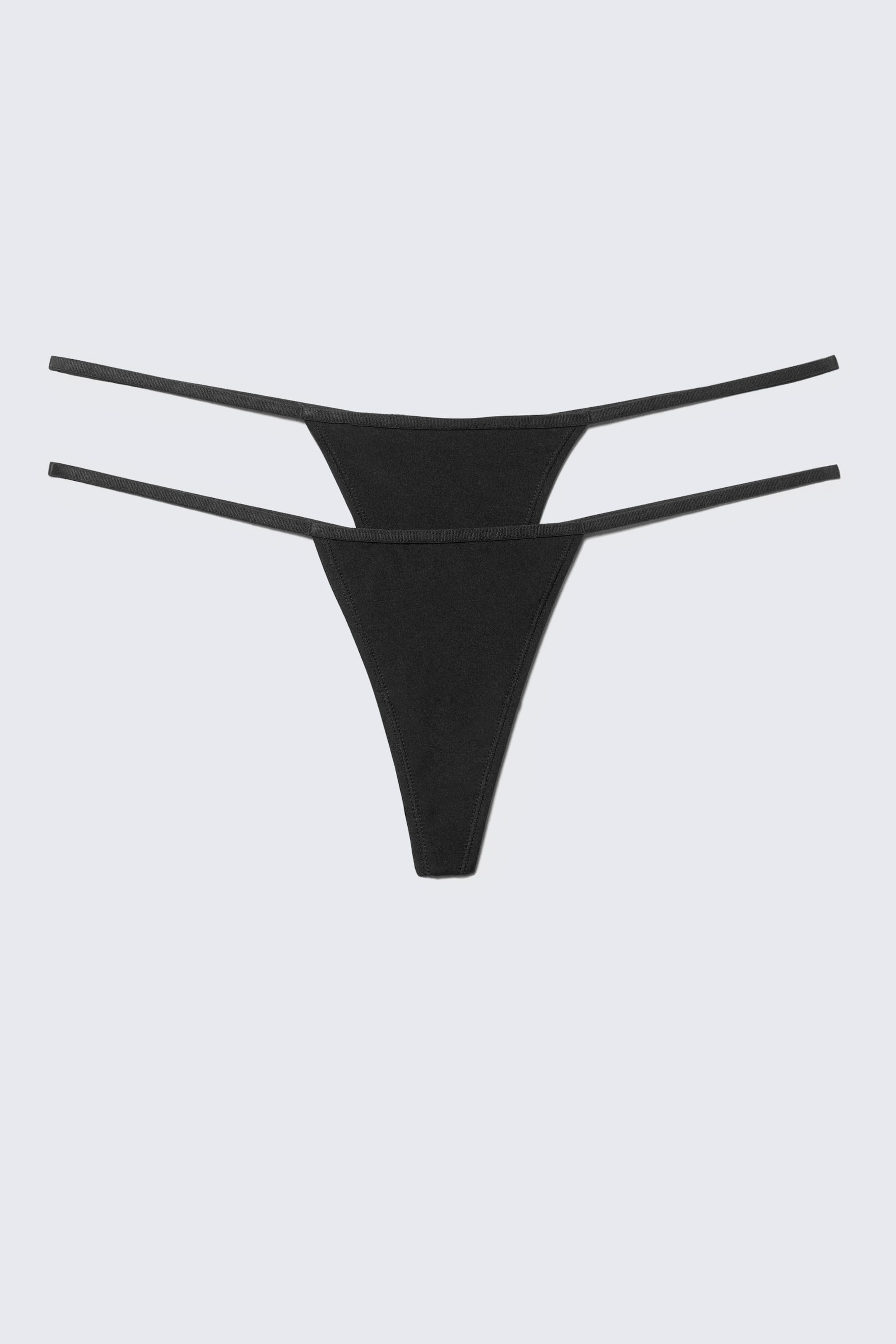 #272628 - 2-pack Minimal Thongs - 1
