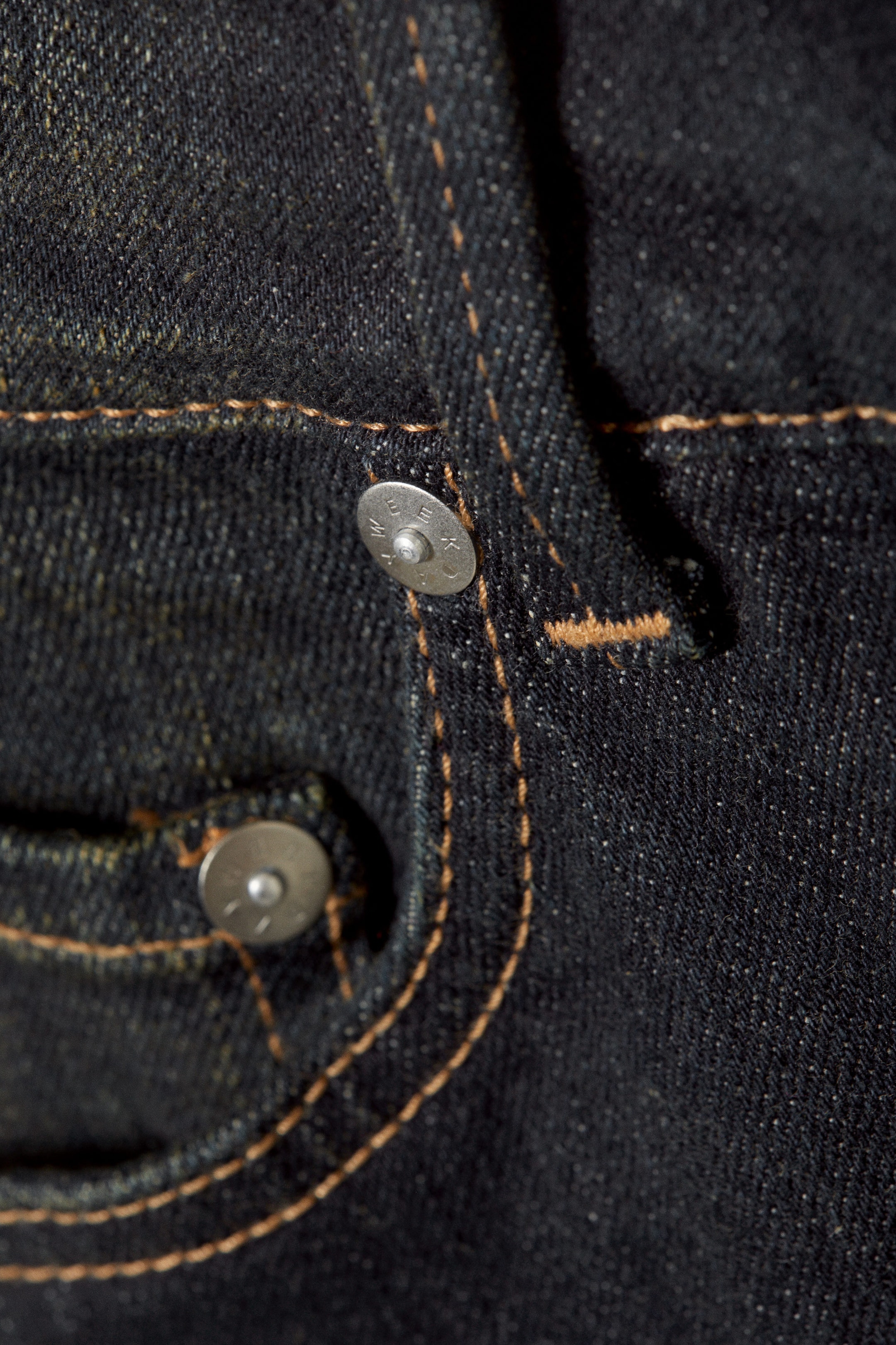 Taupe/Blau - Ariel Zip Low Flared Jeans - 1