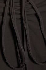 Dunkelbraun - Tube-Minikleid - 5