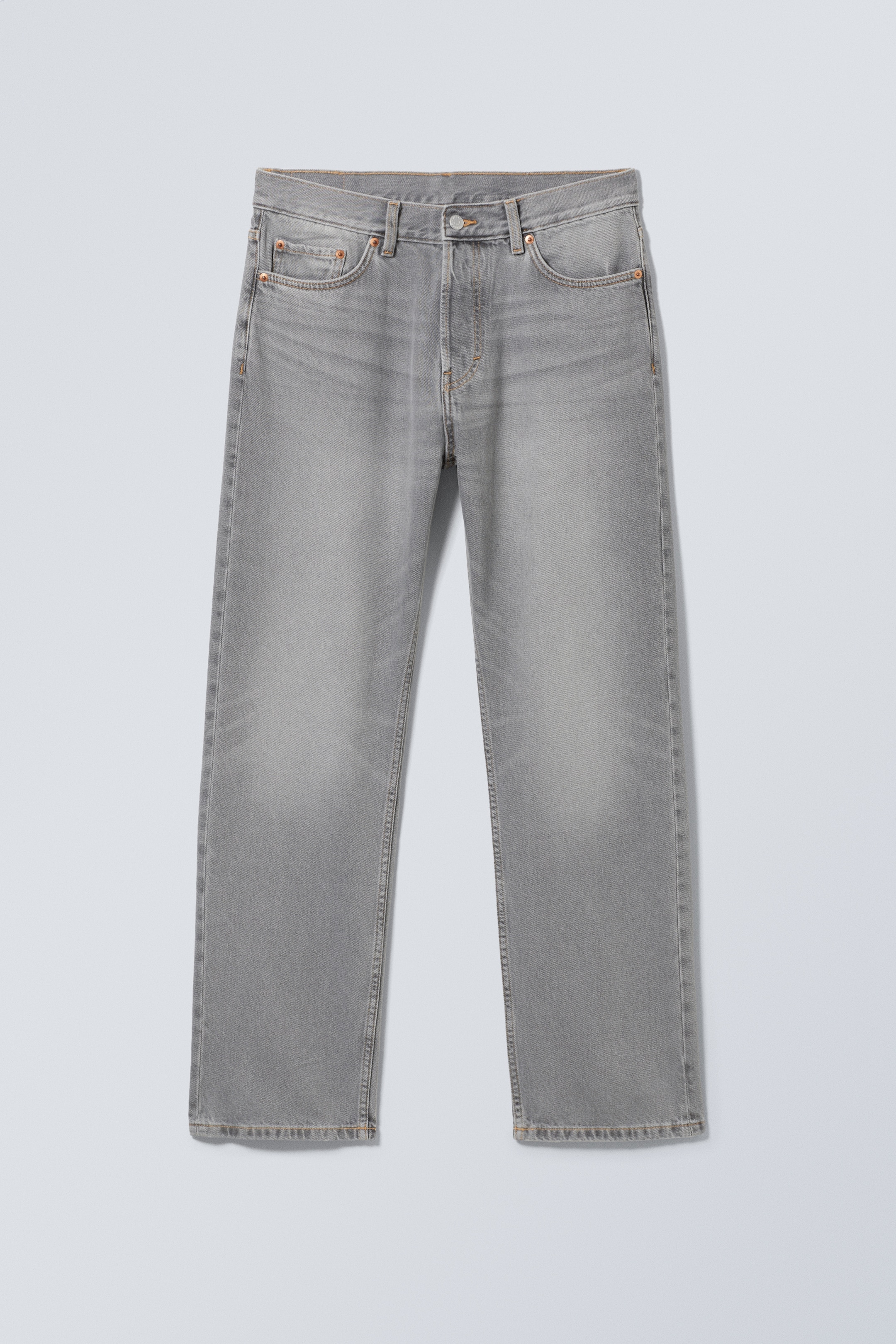Zobacz większy obraz: Space Relaxed Straight Leg Jeans - Misty Grey - Light Grey - ON | H&M PL 1
