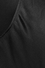 Black - Sleeveless Gathered Top - 5