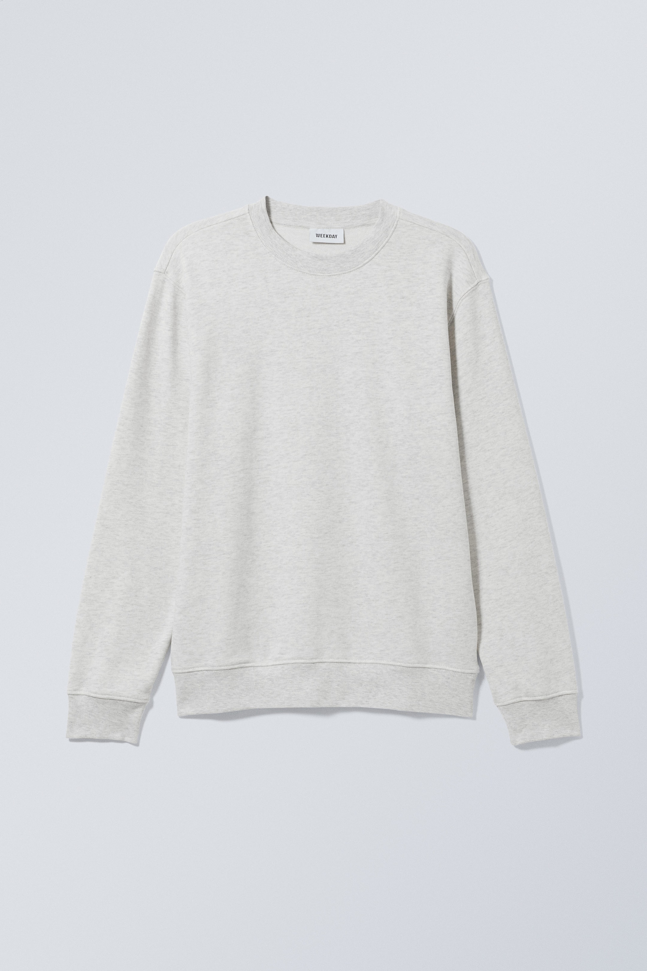 Light Grey - Standard Terry Lightweight Sweatshirt - 0