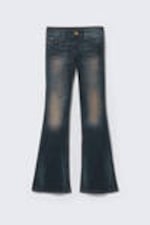 Sunset Blue - Dark Blue - Booty Bei Low Waist Skinny Bootcut Jeans - 4