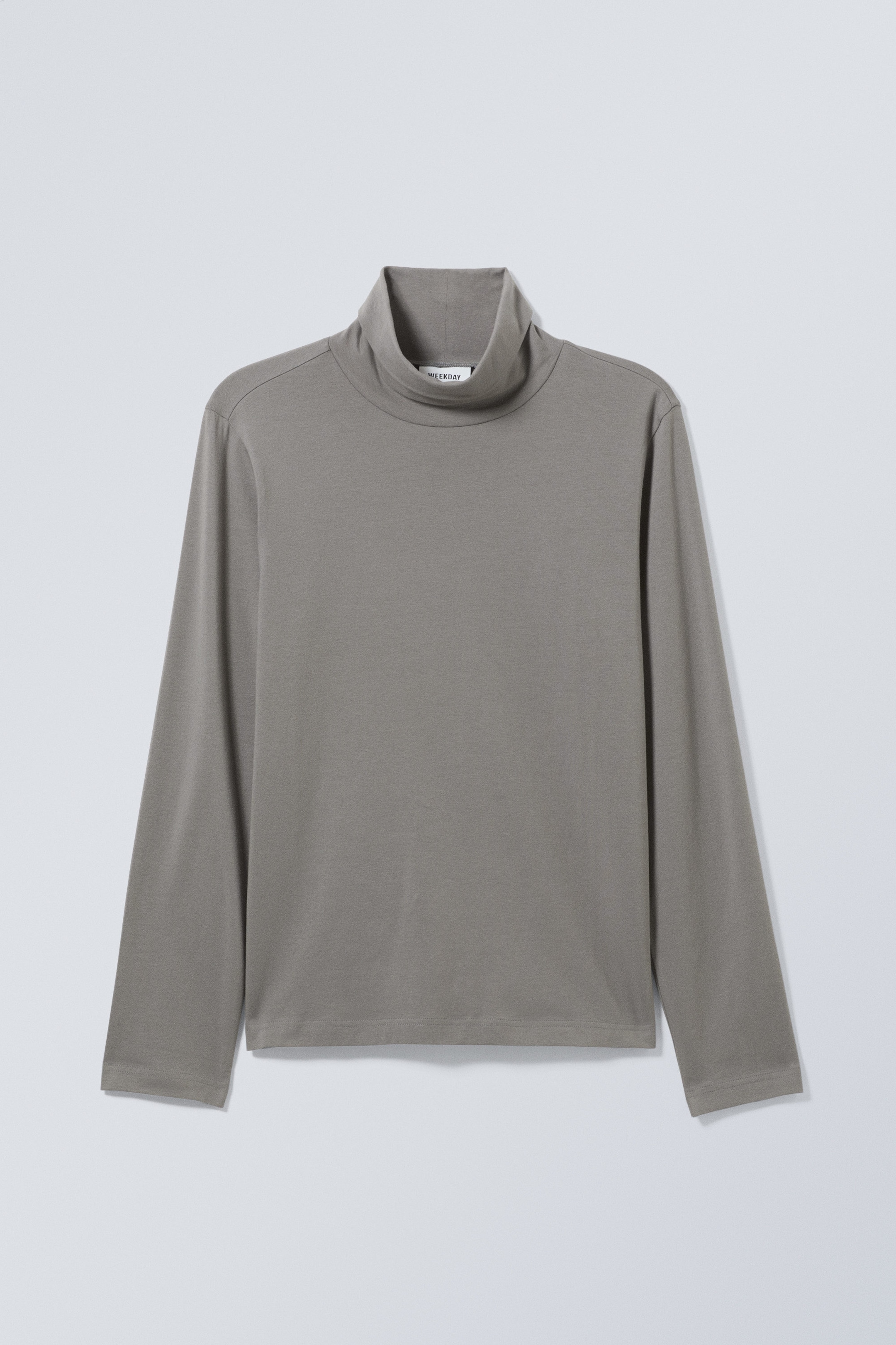 Dusty Grey - Standard Turtleneck Top - 0