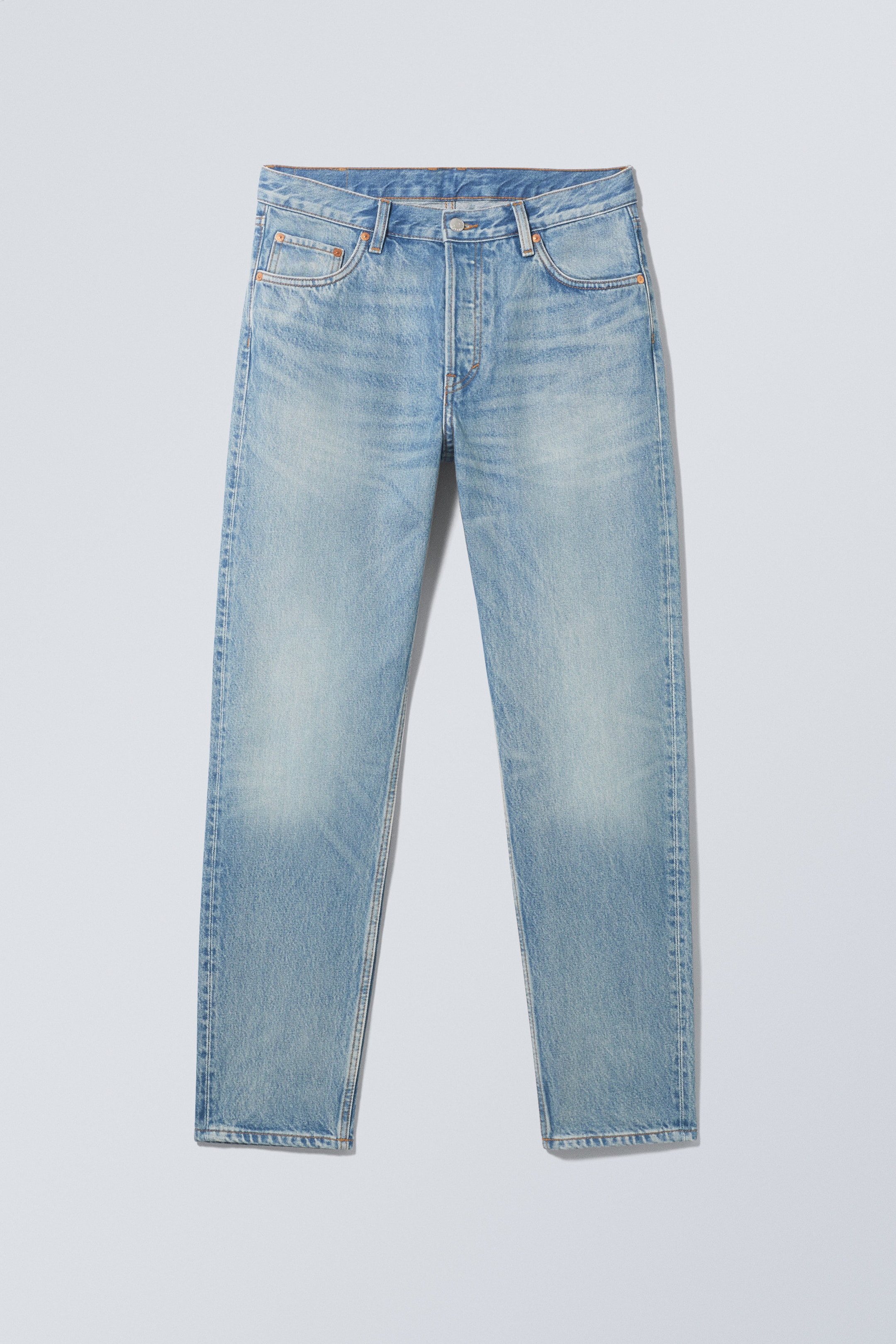 Blue delight - Barrel relaxed toelopende jeans - 0