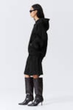 Black - Oversized Heavyweight Hoodie - 2