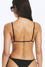 Black - Triangle Bikini Top - 2