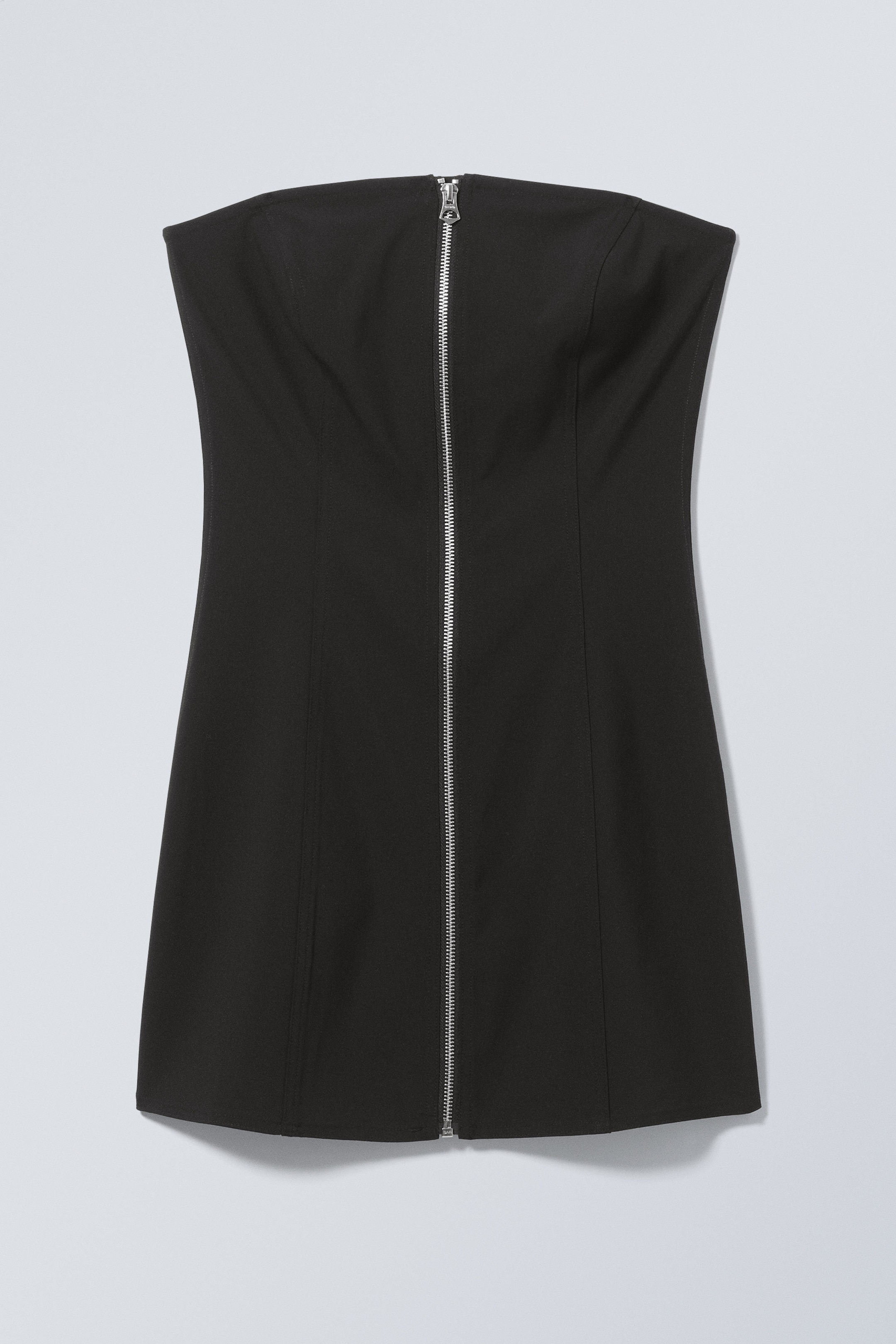 Noir - Robe tube courte Klara - 0