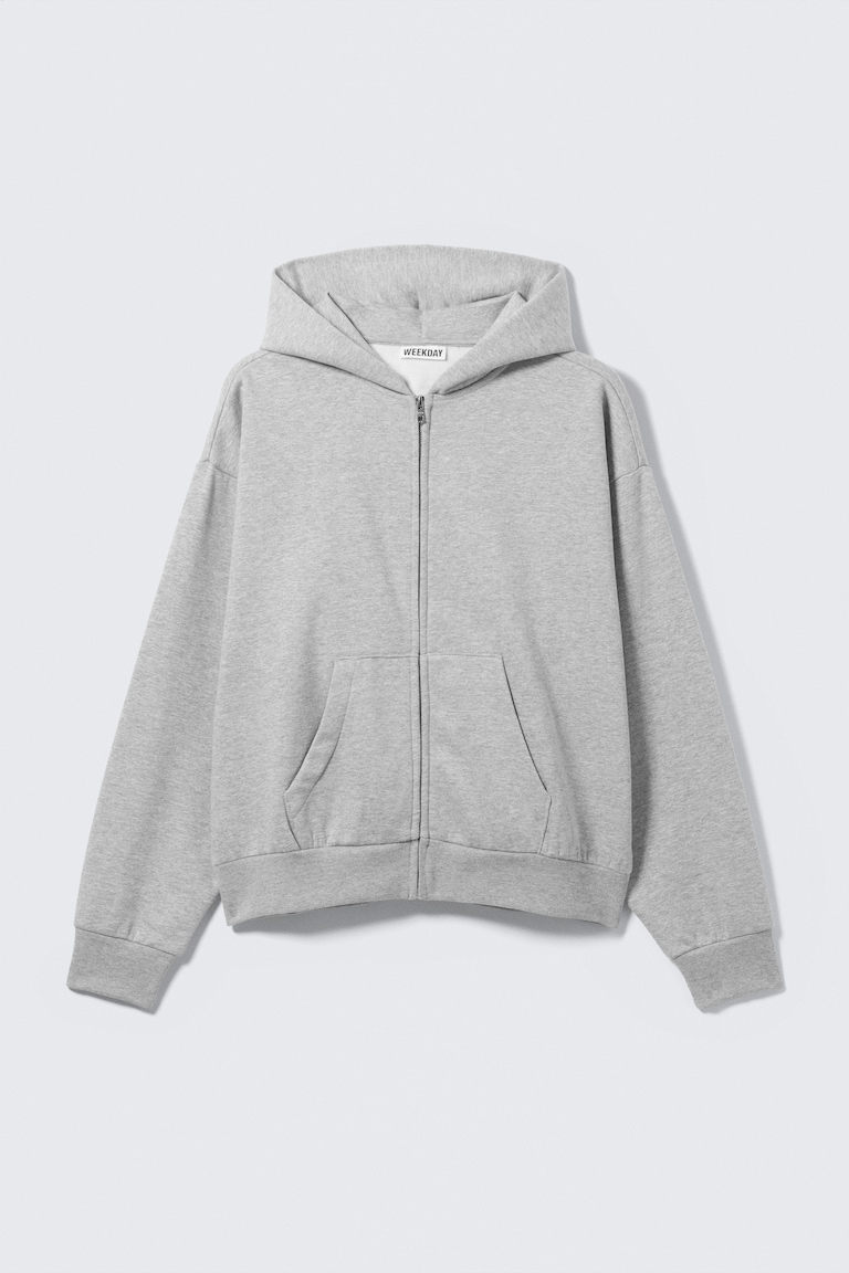 Men's Look 260817-010104 — Loose Fit Zip Hoodie