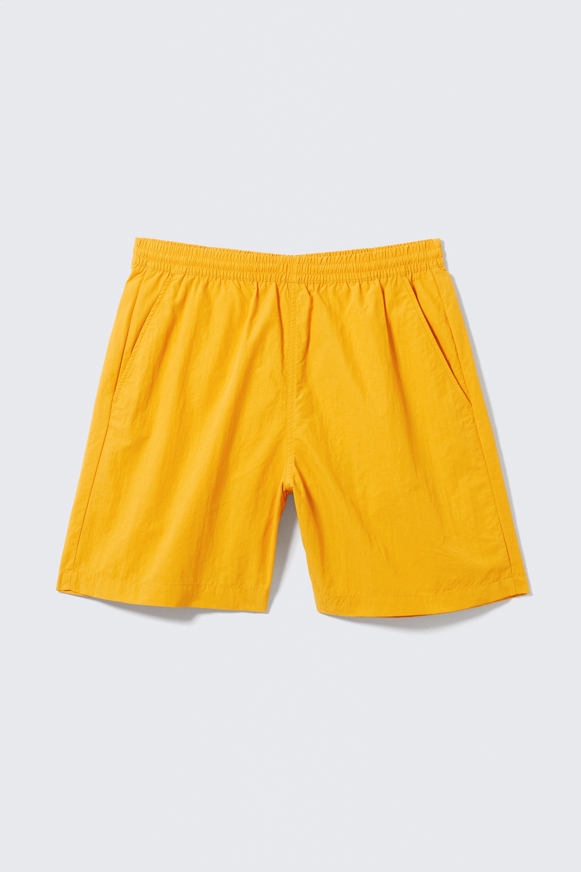 Ed Swim Shorts - Yellow/Khaki Green/Black