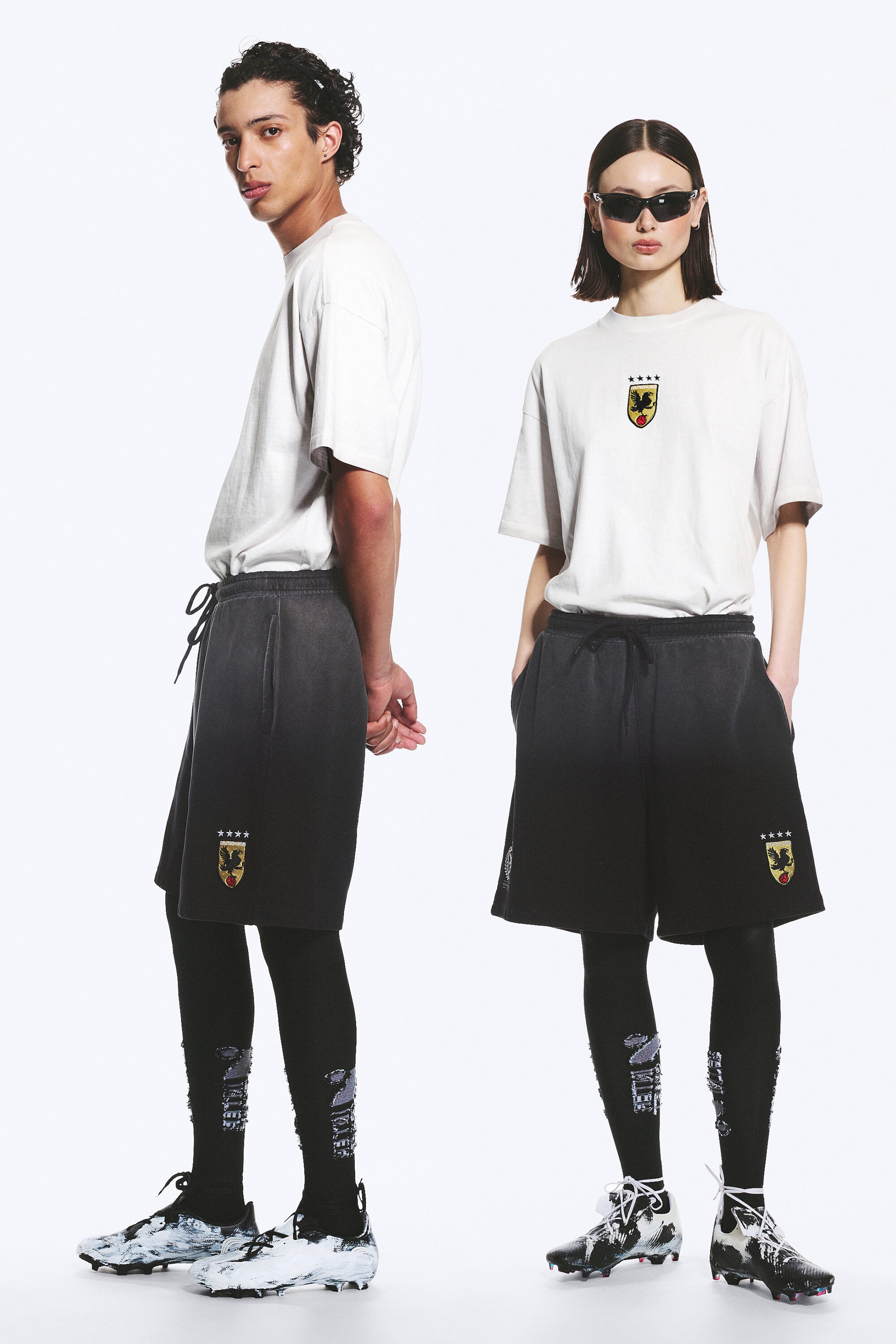 Off Black - TOFFS Relaxed Jersey Football Shorts - 1