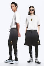 Off Black - TOFFS Relaxed Jersey Football Shorts - 0