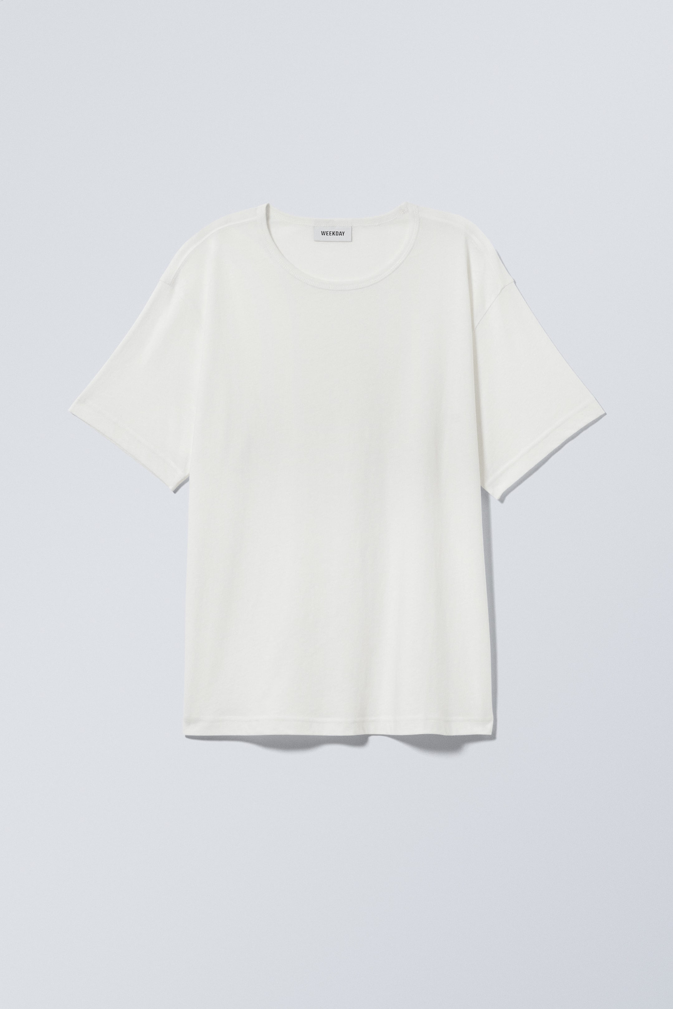 White - Boxy Relaxed T-shirt - 0