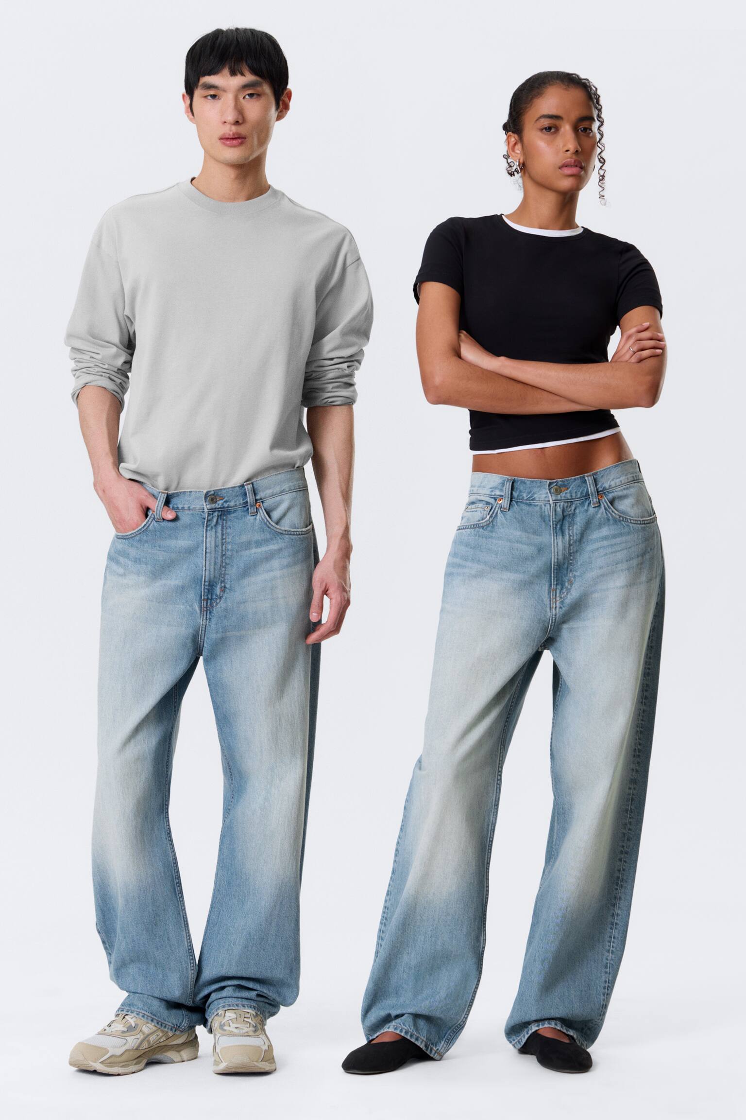 Jeans unisex Galaxy Mid Rise Loose Straight Leg - Kimberley Blue - Light Blue/Gloria Blue - azul medio/Blue Rinse- Azul oscuro/Azul puerto - Azul claro/Tuned Black - Negro/Redondo Black - Negro/2000 Blue - Azul medio/Second Blue - Blue/Deep Sea Blue - Dark Blue/90s Blue - Azul medio/Canyon Grey - Gris Medio/Blue Fade - Azul medio - 1