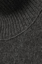 Donkergrijs - Maggie wollen coltrui - 1