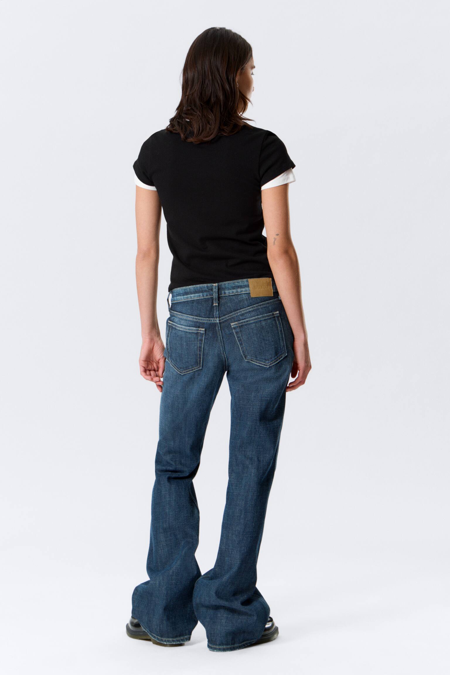 Nova Low Rise Slim Bootcut Leg Jeans - Deep Sea Blue - tmavě modrá/Lip Blue - světle modrá/Mine Blue - Medium Blue/Blue Stream - Medium Blue/Black Rinse - Black/Board Blue - středně modrá - 7