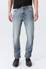 Blue Horses - Medium Blue - Orion Mid Rise Slim Fit Straight Leg Jeans - 1