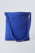 Cobalt Blue - Thimble terry totebag - 0