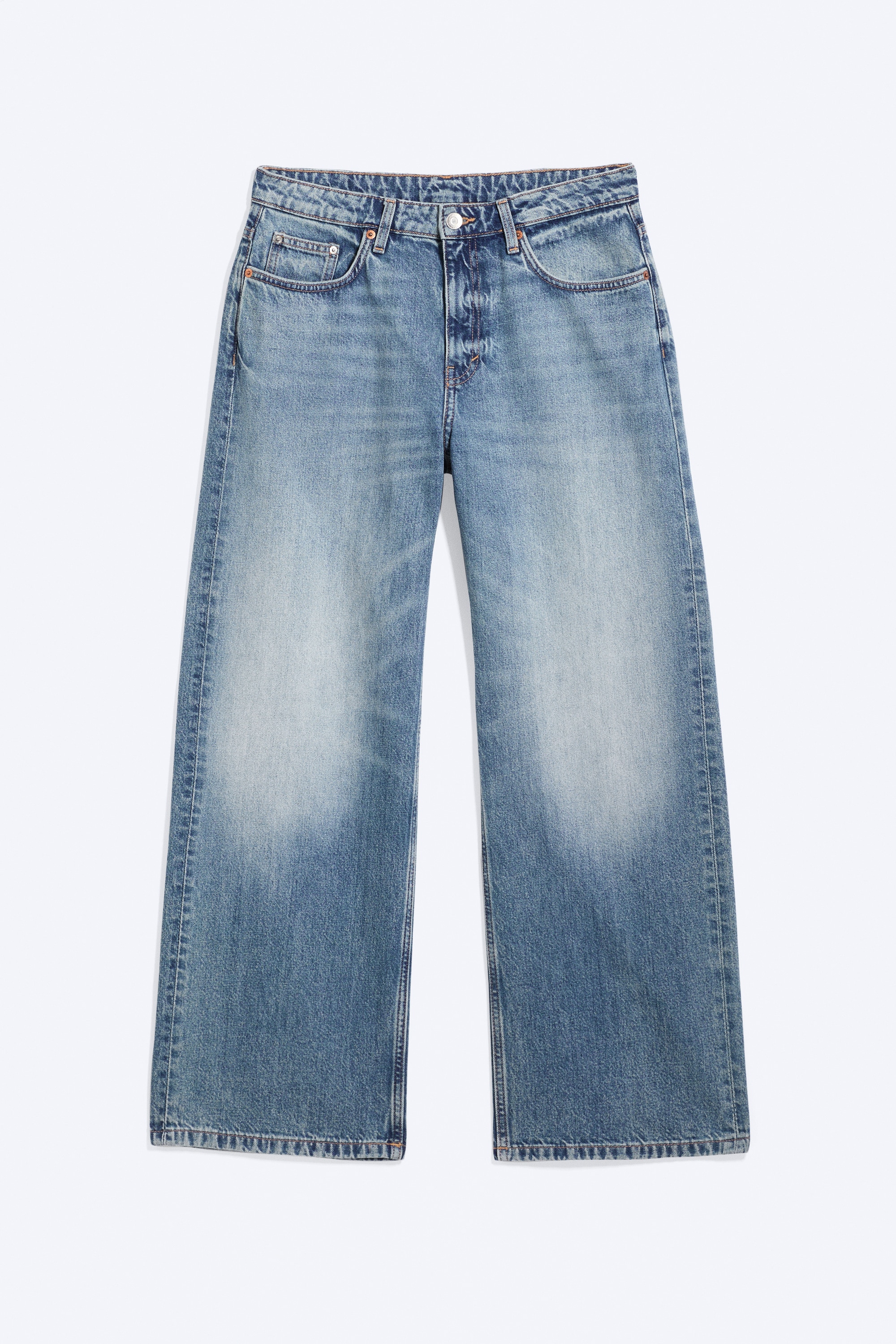 Missy Low Rise Loose Straight Leg Jeans - Blue Horses - Bleu moyen/Tuned Black – Noir/Broken Blue - Bleu clair/Blue Rinse – Bleu foncé