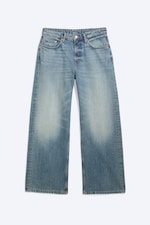 Blue Horses - Medium Blue - Missy Low Rise Loose Straight Leg Jeans - 5