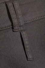 Donkergrijs - Double Loop Mini Shorts - 5