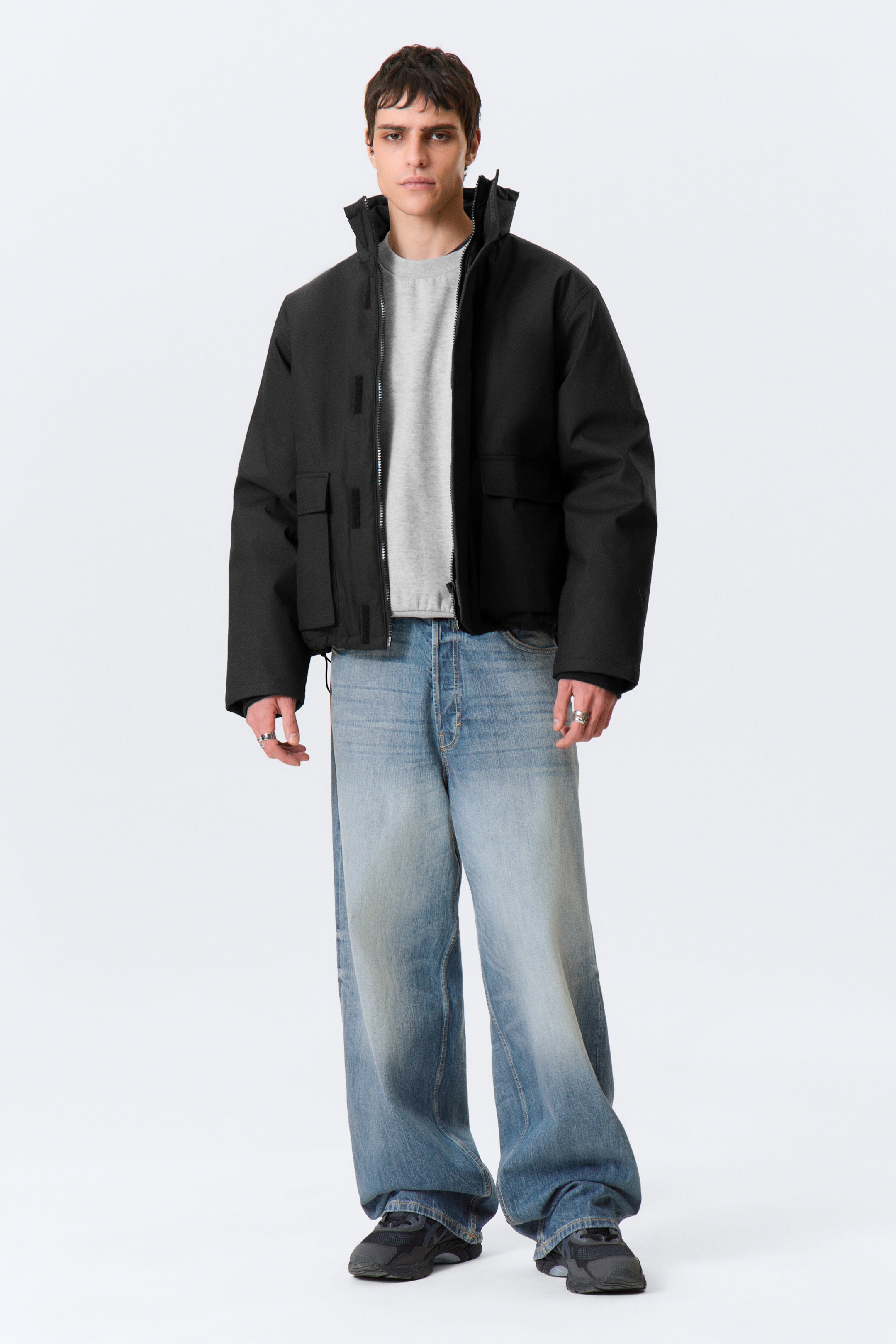 Nagyobb kép megtekintése: LAZA KABÁT - Fekete - FÉRFI | H&M HU 4