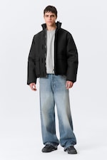 Black - RELAXED TRANSITION JACKET - 3