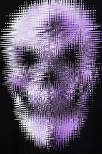 Techno skull - Oversized Graphic Printed T-shirt - 1