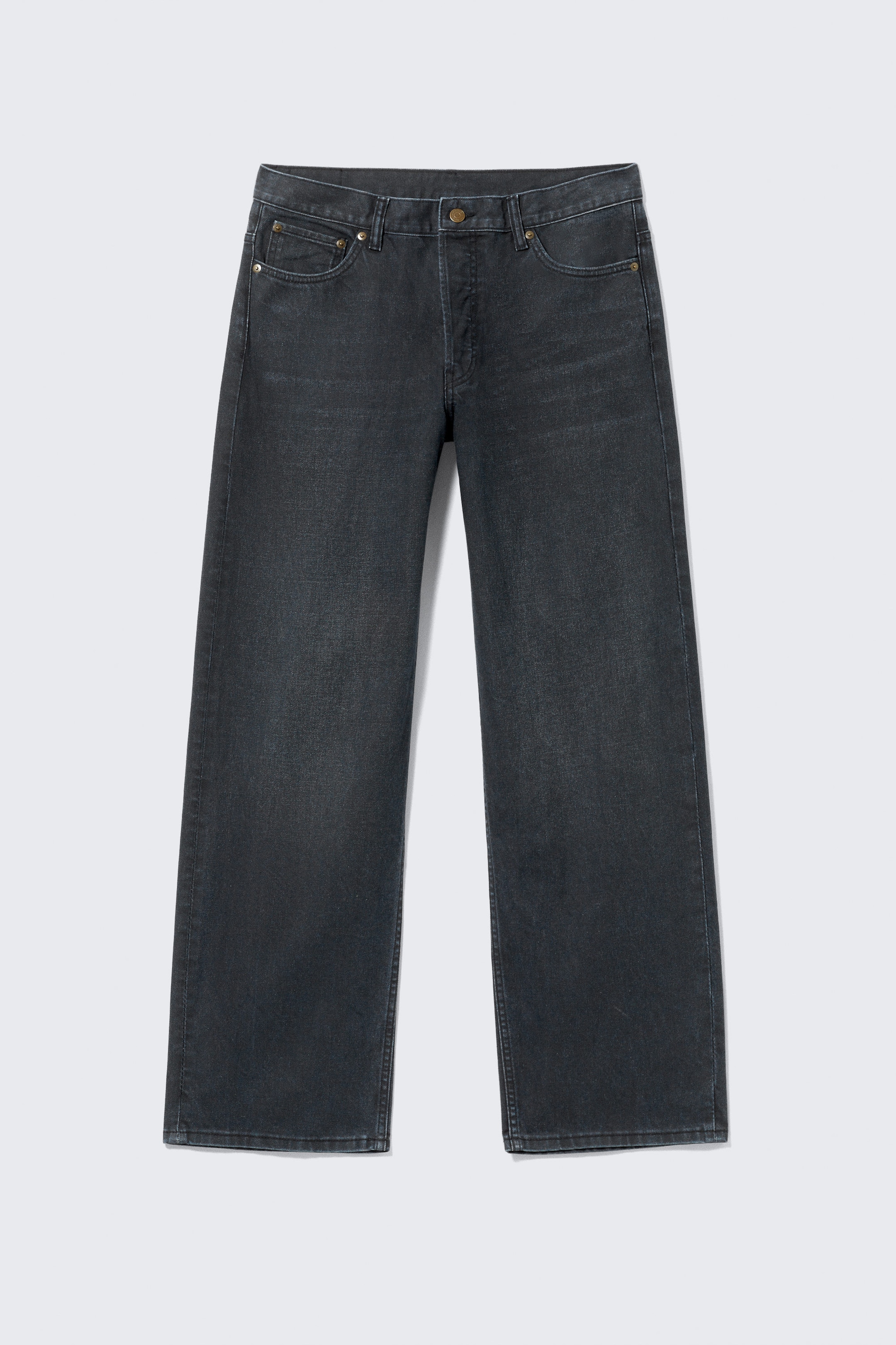 Blauwe laag - Sphere Low Rise Loose Straight Jeans - 0