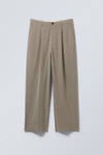 Beige meliert - Oversized-Anzugshose Uno - 4