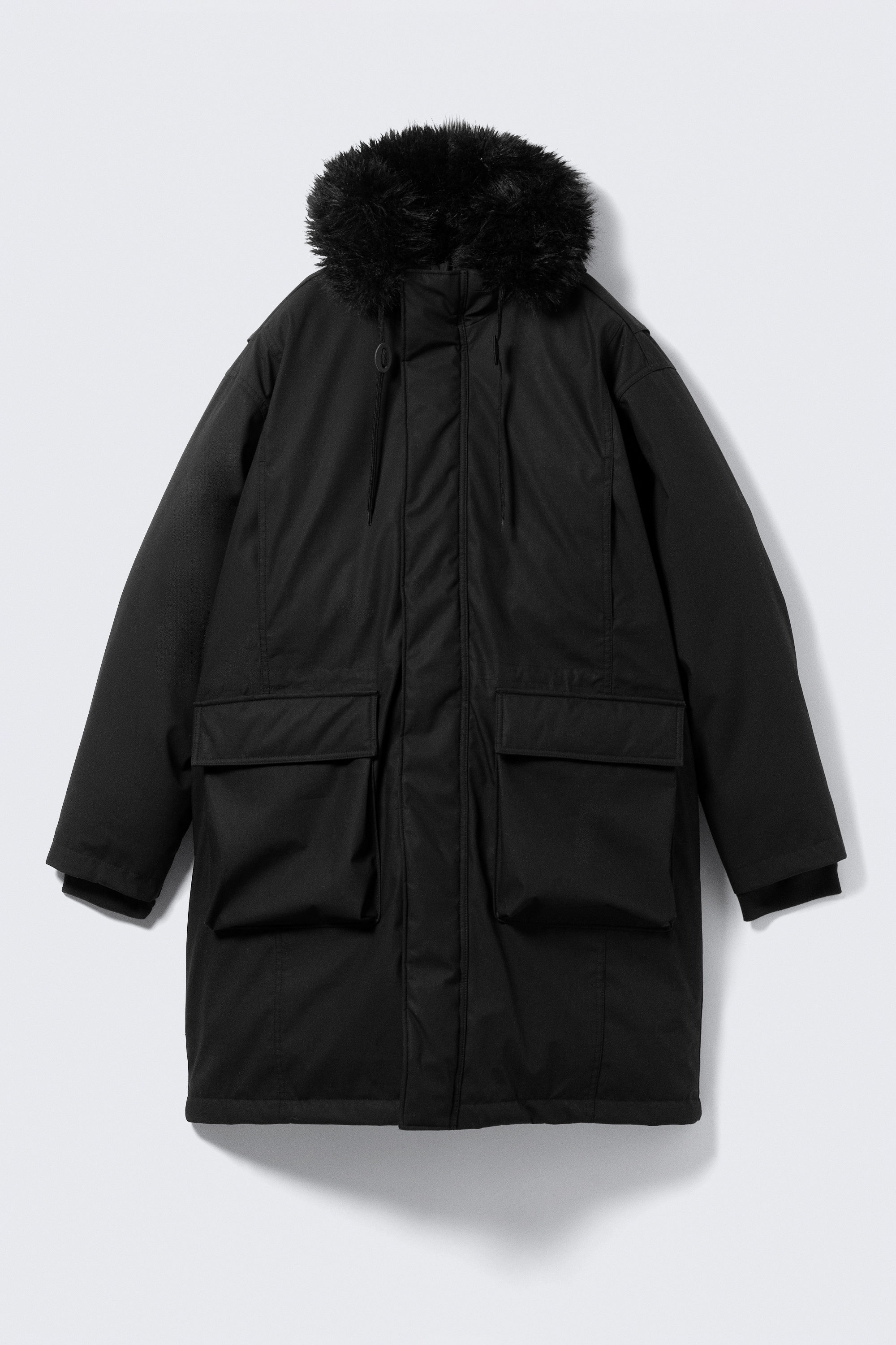 Noir - Parka matelassée oversize - 6