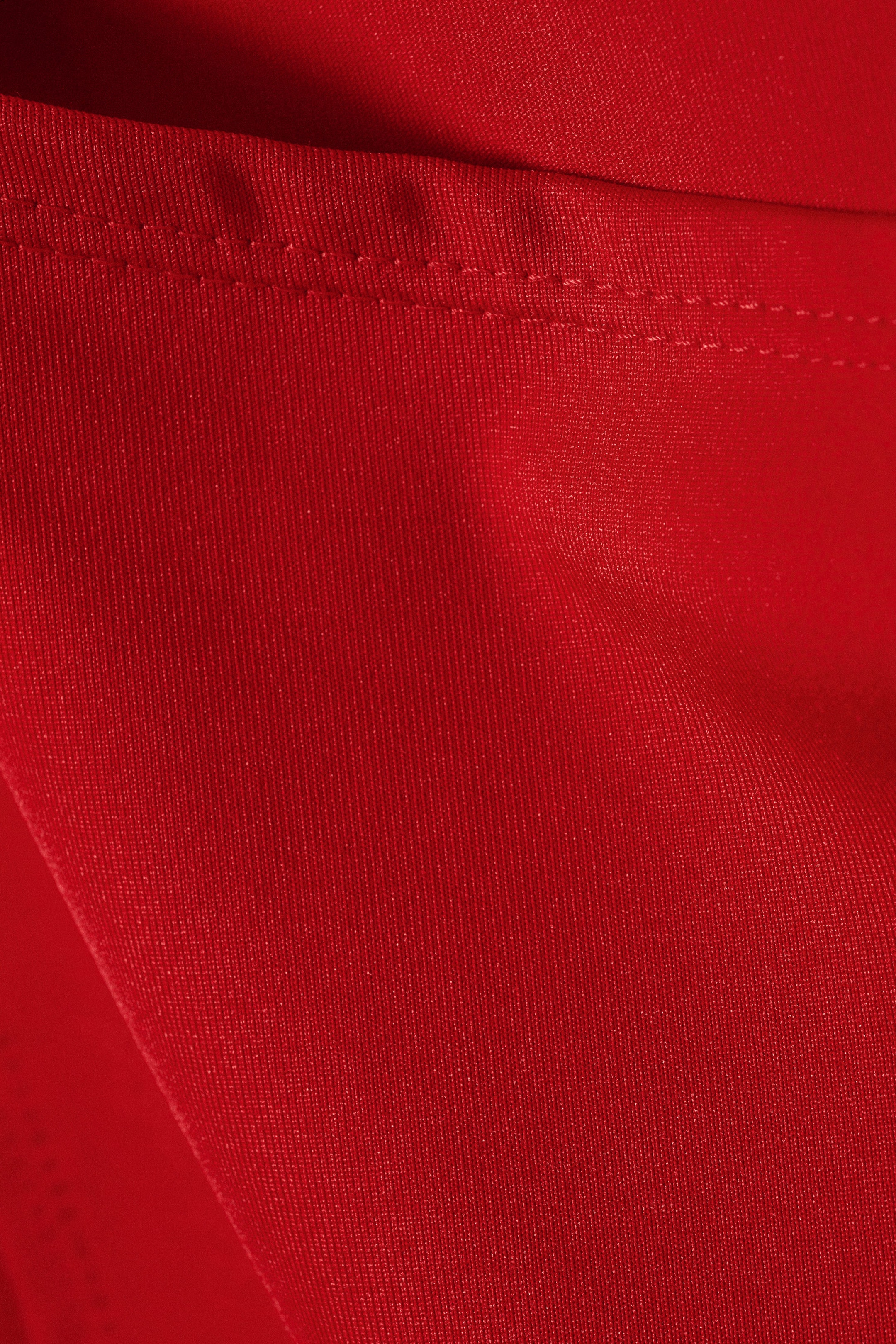 Red - Annie Sleeveless Boat-Neck Top - 2