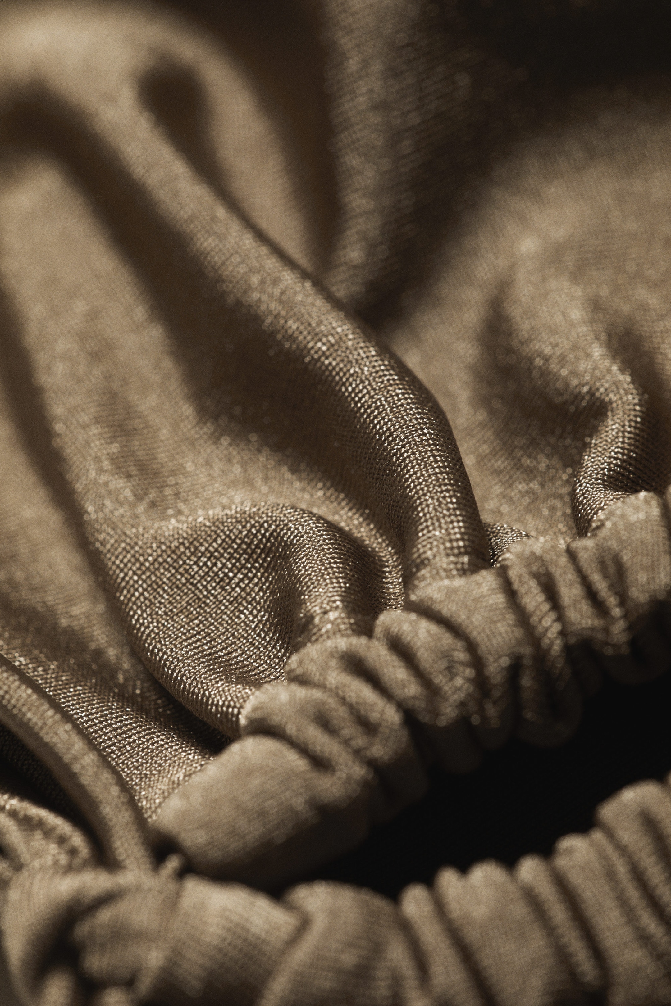 Dusty Mole - Ruched Triangle Bikini Top - 5