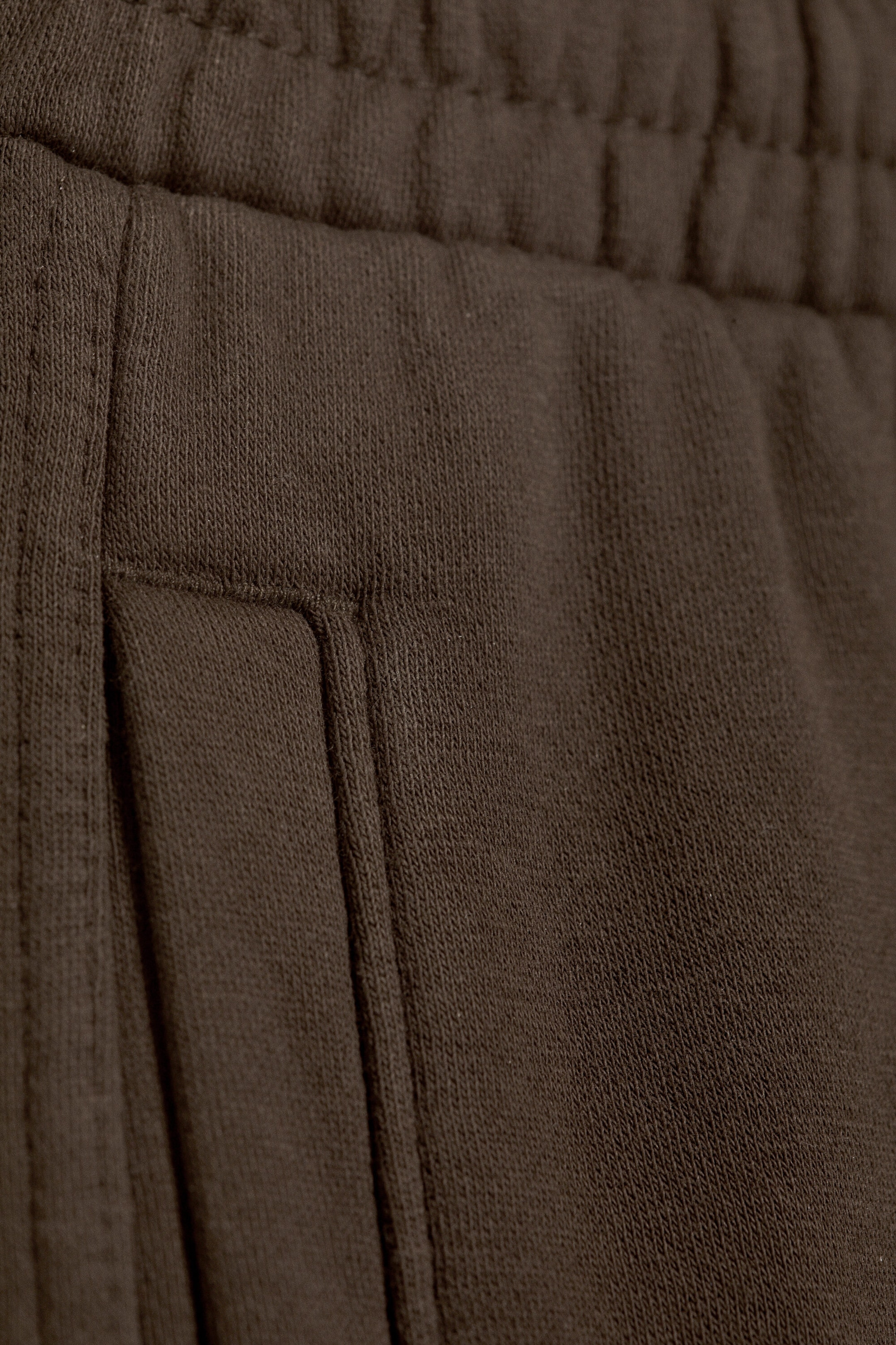 Dark Brown - Loose Sweatpants - 5