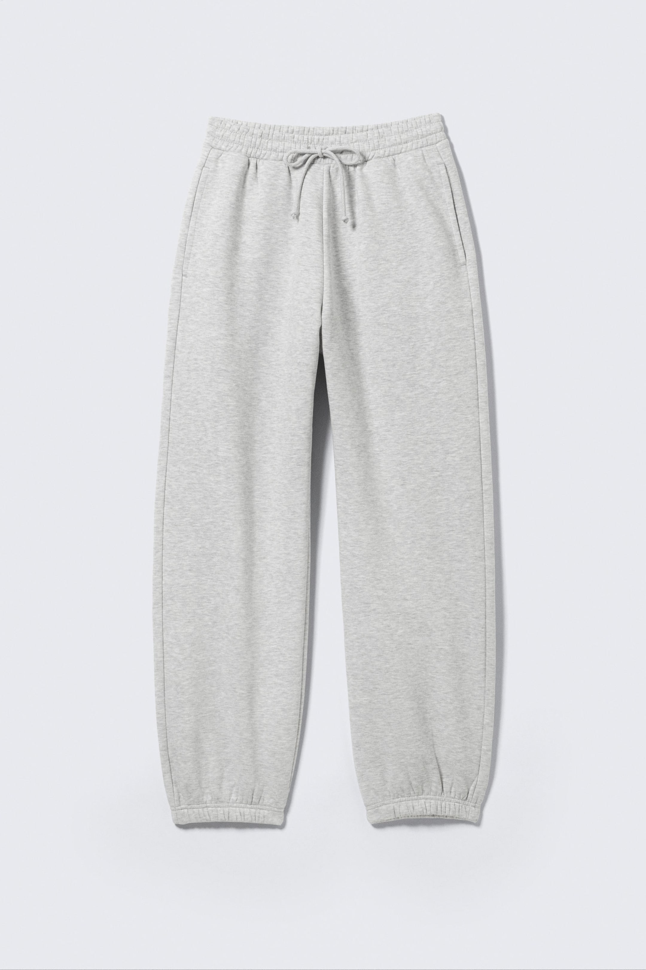 Grey Melange - Classic Sweatpants - 1