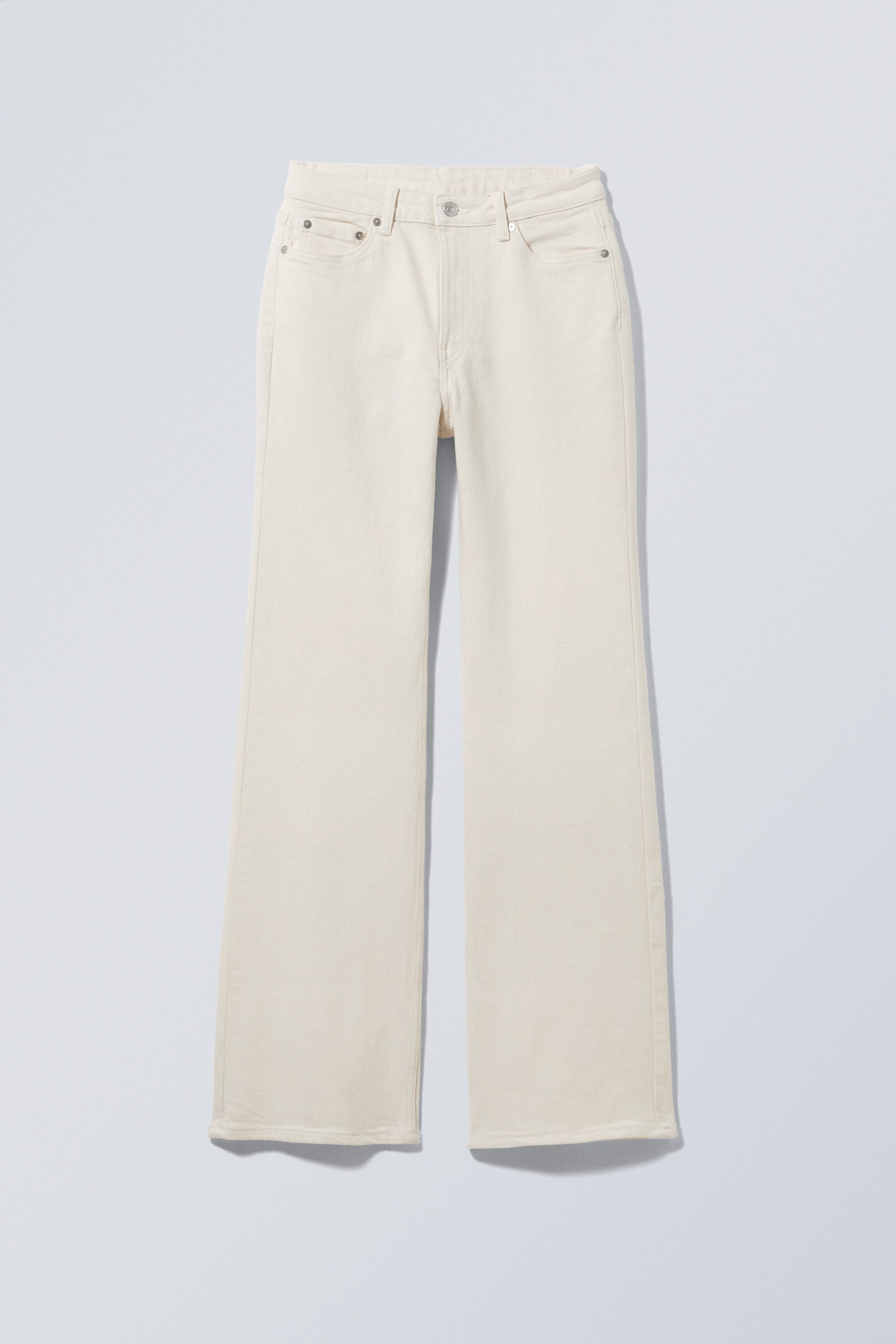 Ecru - Ausgestellte Jeans Glow - 1