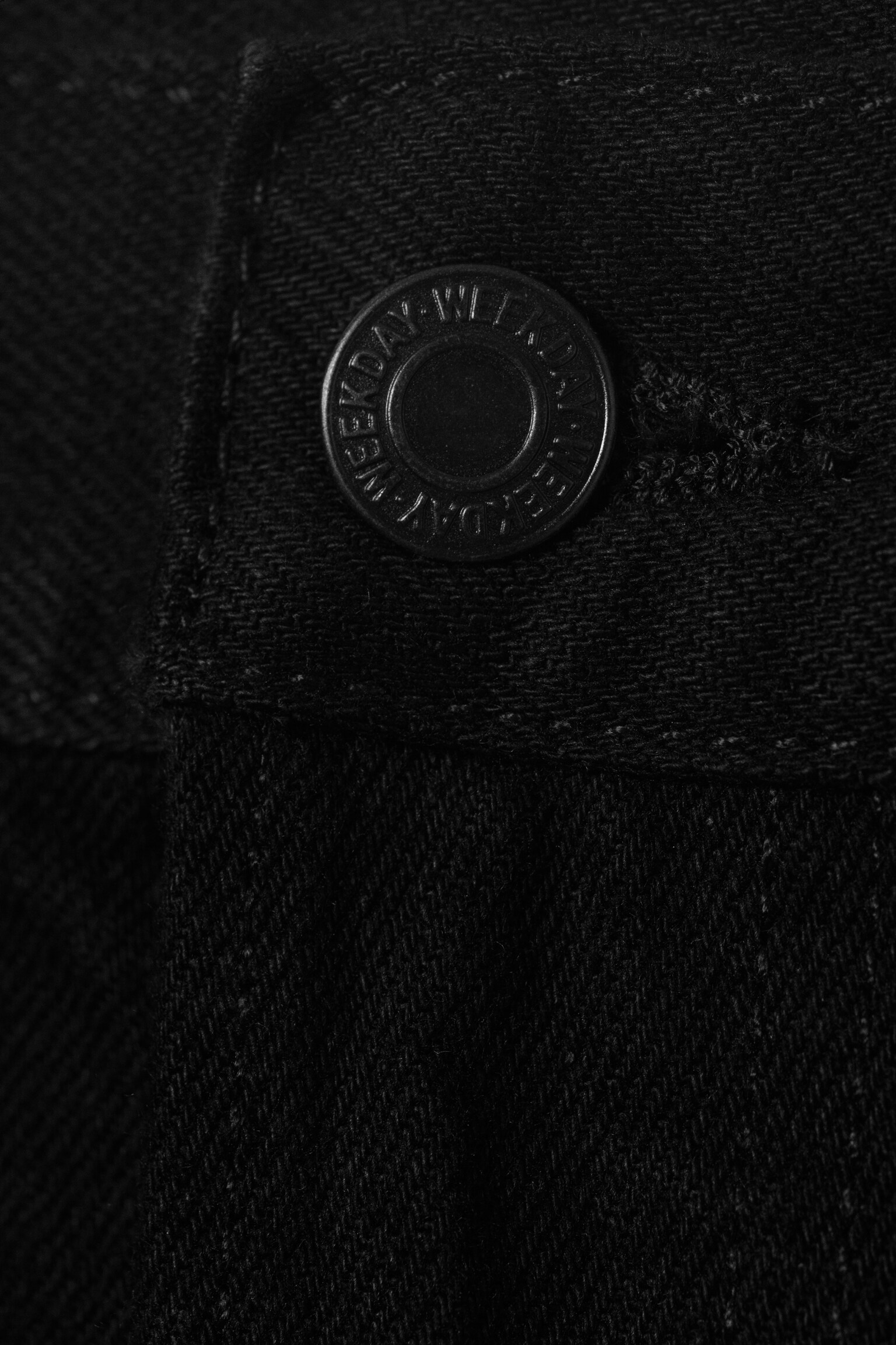 Orbit Mid Waist Regular Straight Leg Jeans - Black Rinse - Svart/Board Blue - Mellanblå - 4