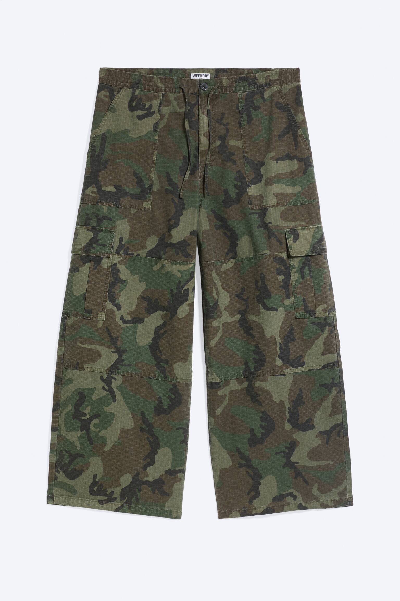 Pantalon cargo large ripstop - Camouflage - 1
