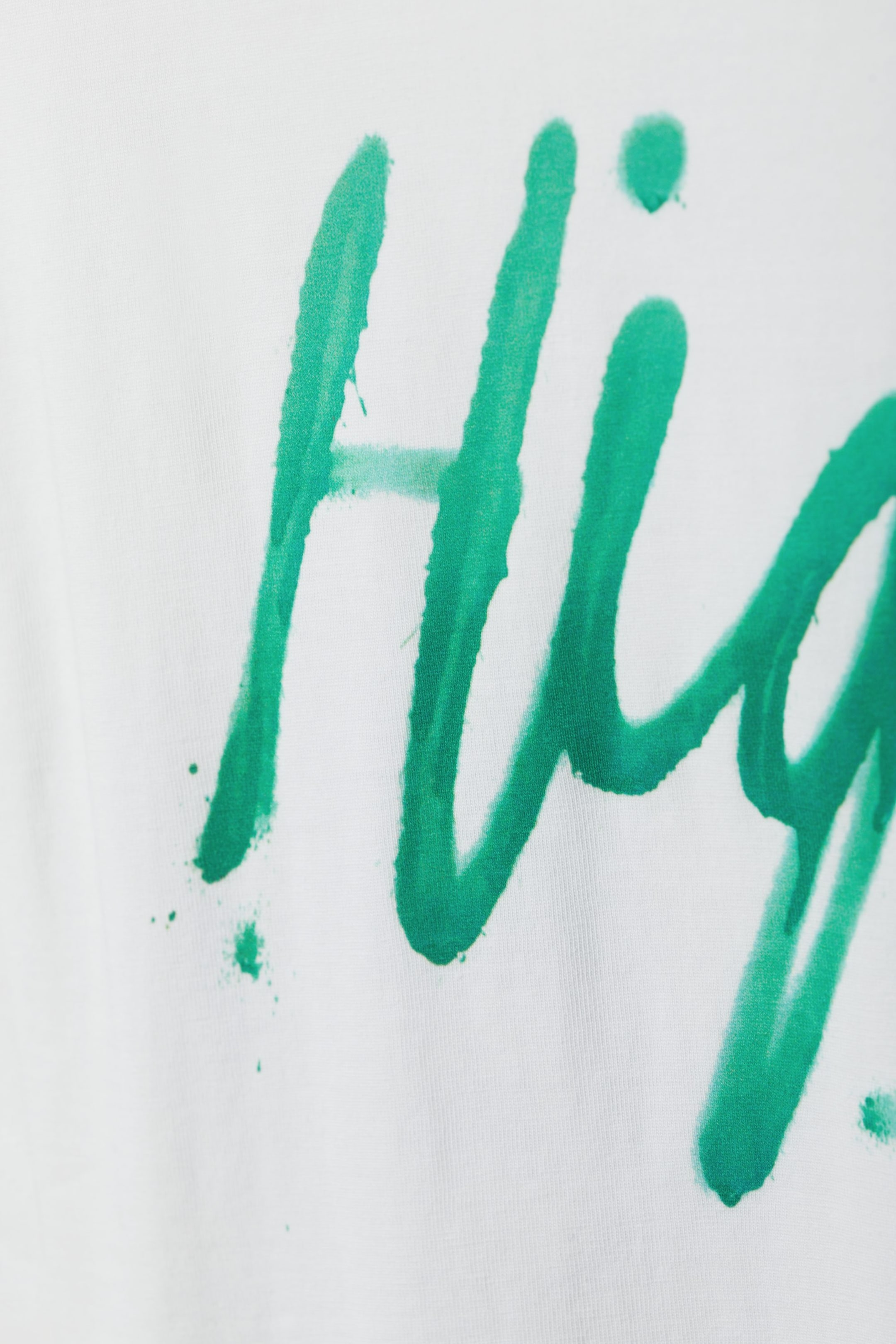 Blue hand - T-Shirt mit Grafikprint - 2