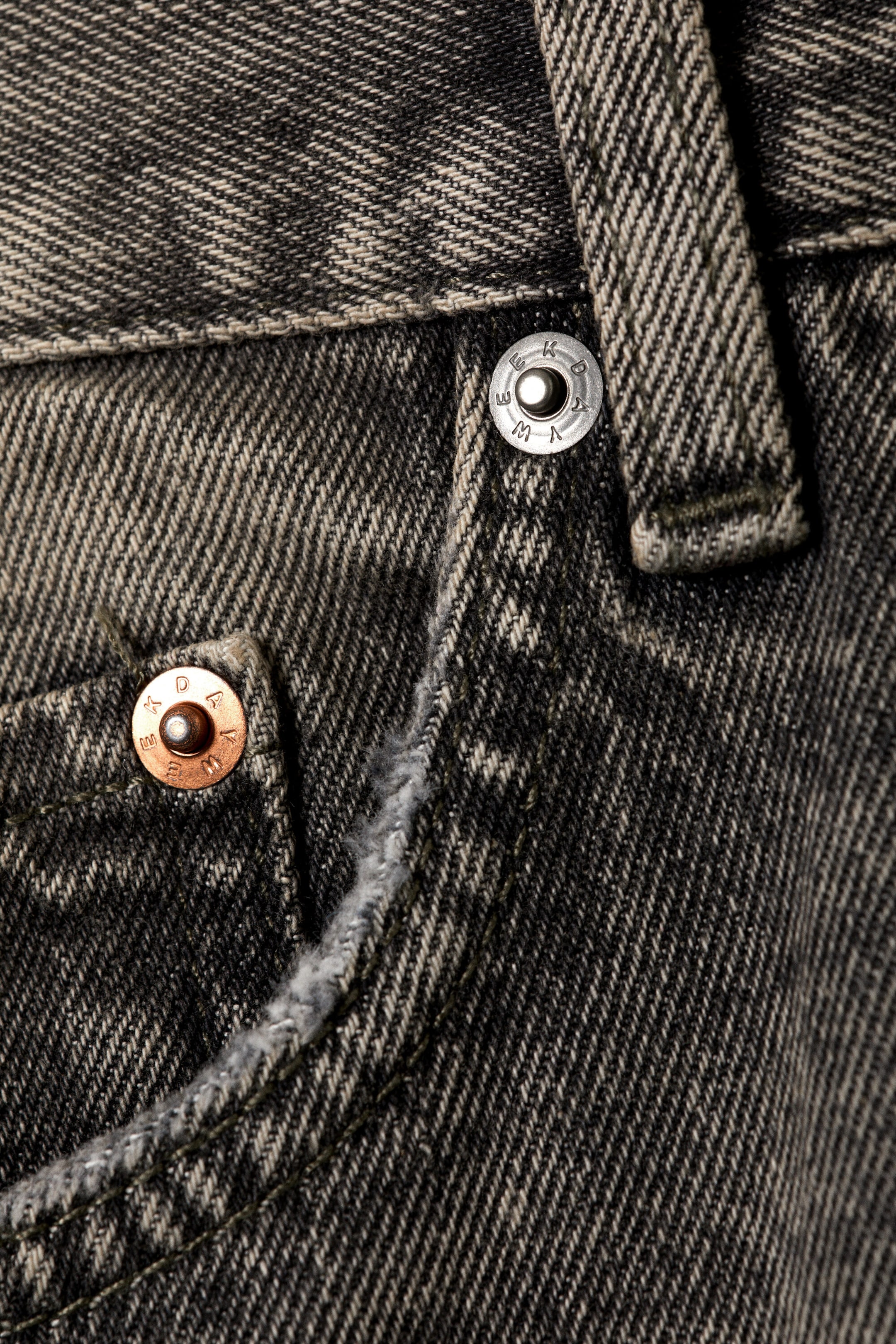 Redondo Black - Schwarz - Astro Mid Waist Loose Baggy Denim Shorts - 7