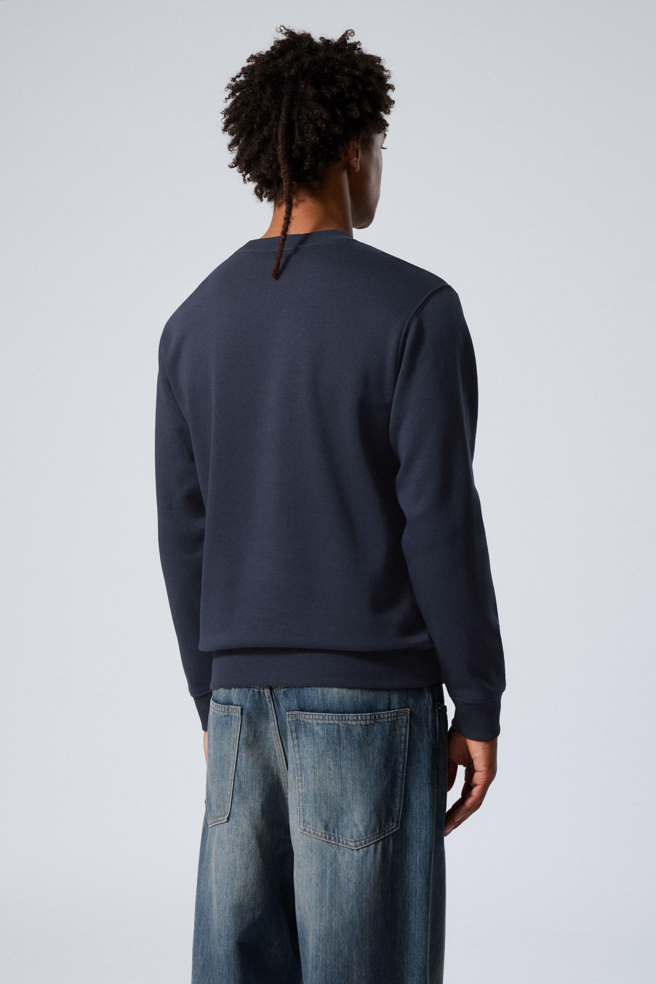 Dark Blue - Standard Midweight Sweatshirt - 2