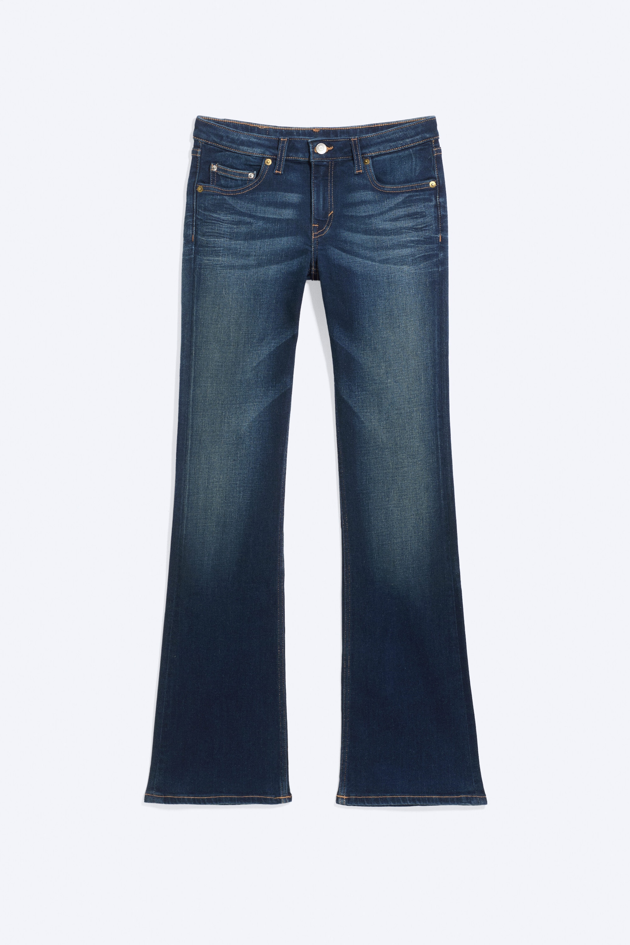 Storm Blue - Dunkelblau - Luna Low Waist Skinny Bootcut Jeans - 5