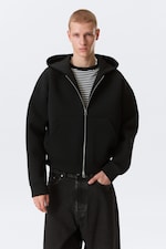 Black - Simon Scuba Zip Hoodie - 0