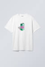 Zero Taste Soda - Oversized Graphic Printed T-shirt - 0