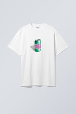 Soda zéro goût - T-shirt oversize à imprimé graphique - 0