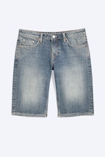 Redondo Blue - Medium Blue - Atom knelange shorts i denim med lavt liv og normal passform - 0